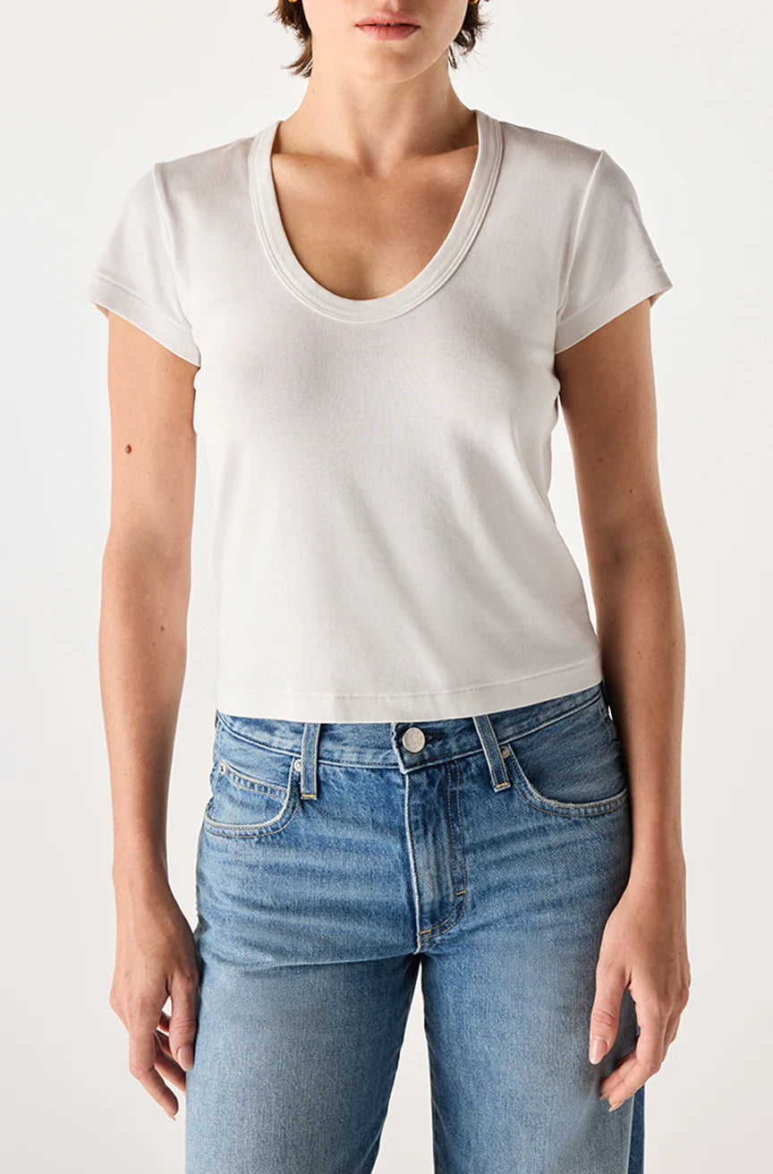 Rumi Tee in Eggshell– Truxx Collective
